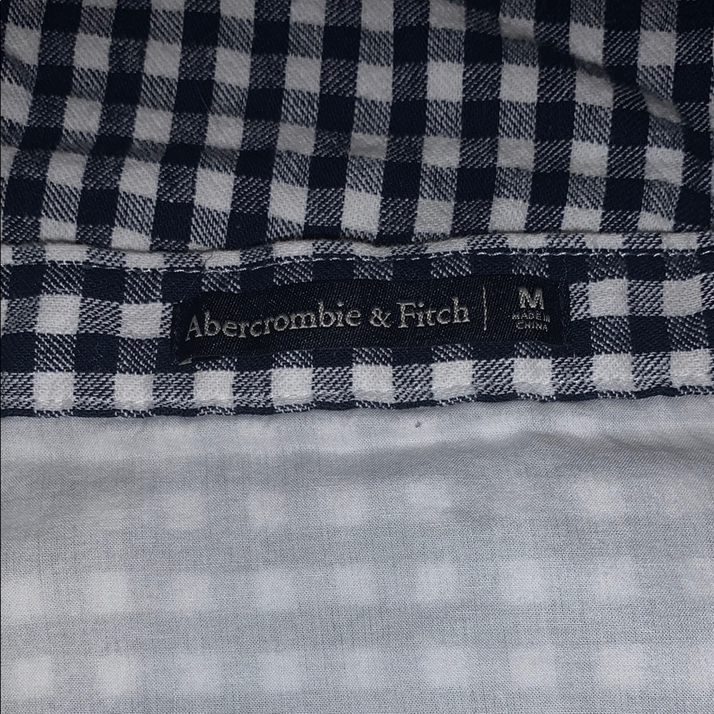 Abercrombie & Fitch Black and White Gingham Skirt - Picture 5 of 5